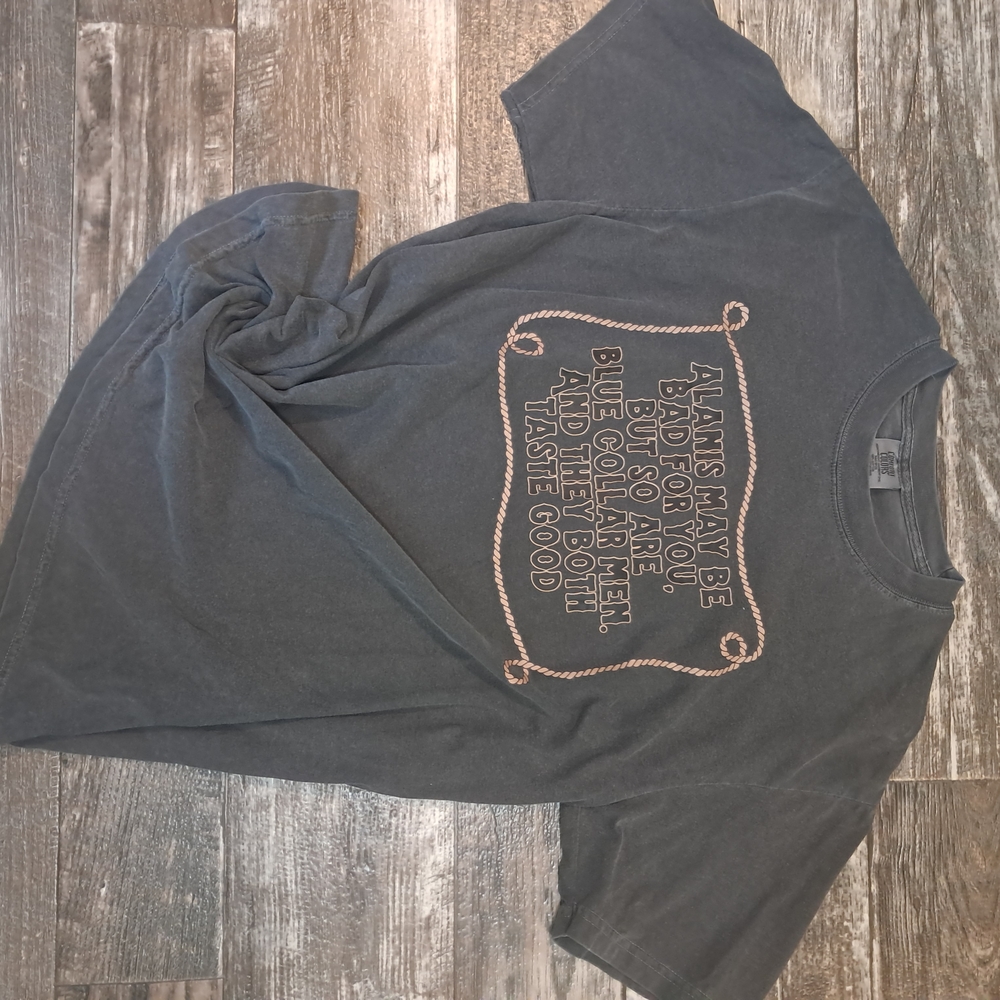 Comfort Colors Blue Graphic Tee